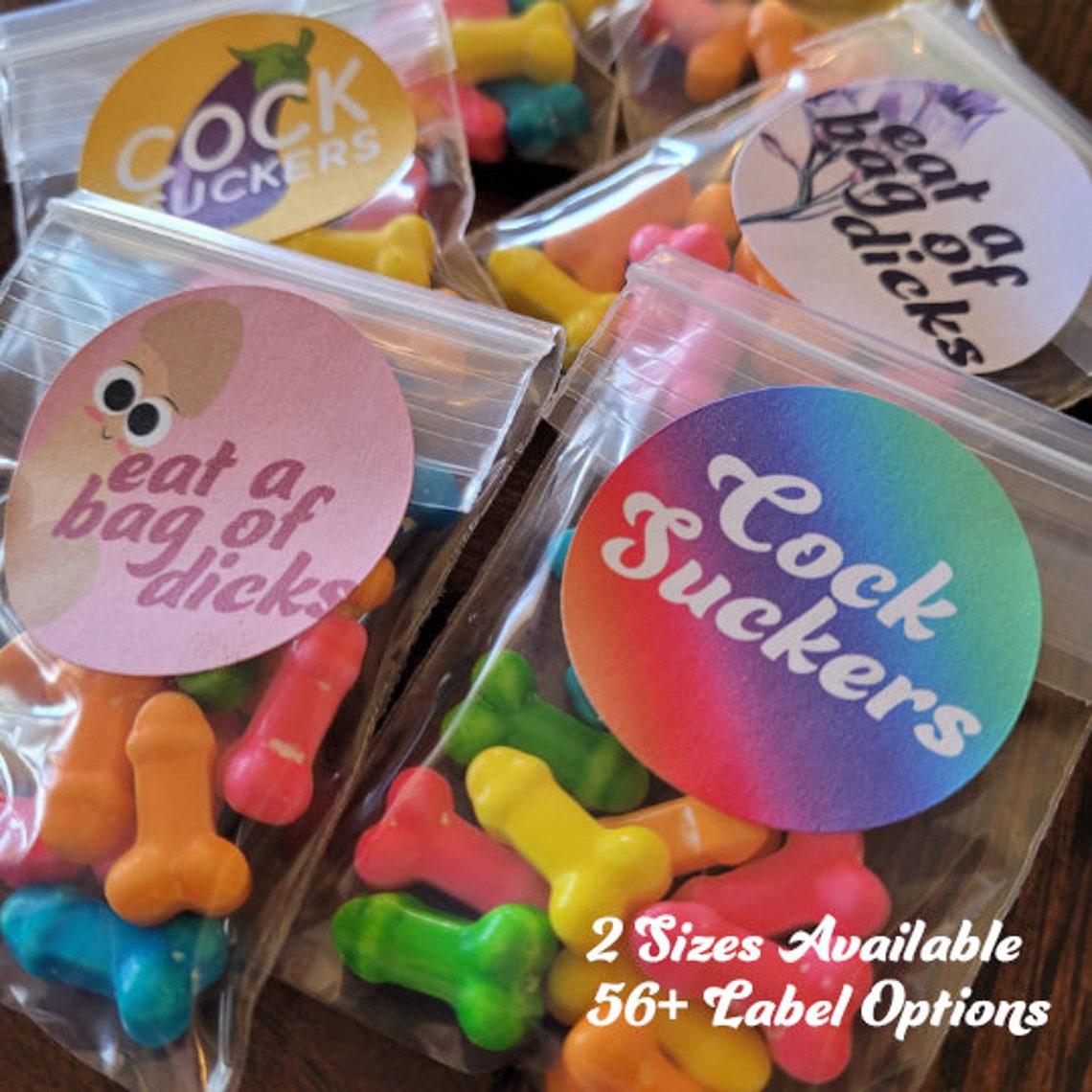 Cock Suckers or Eat a Bag of Dicks Bachelorette Party Penis | Etsy