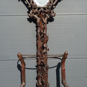 Victorian era Black Forest Umbrella Hall Tree Stand