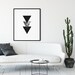 Black and White Print Set Wall Art Printable Set of 6 Wall - Etsy