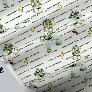 Buzz Toys Story Modello digitale senza soluzione di continuità/Design senza soluzione di continuità/Motivo senza soluzione di continuità/Carta digitale/Motivo ripetuto/Immagine Gobelet DTF/Sublimazione