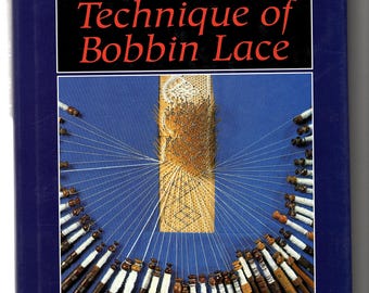 Out of Print Techniques of bobbin Lace book by Pam Nottingham -w/Techniques+ patterns -Hard to find used but very good 29.50+ Torchon, Beds+