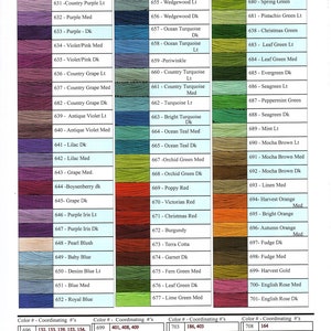 Lizbeth 80 Group #2 Tatting & Bobbin Lace Cotton Threads, Cordonnet Cotton 6 ply w/ the new 700 colors, greens, browns etc 3.80- 10 grams