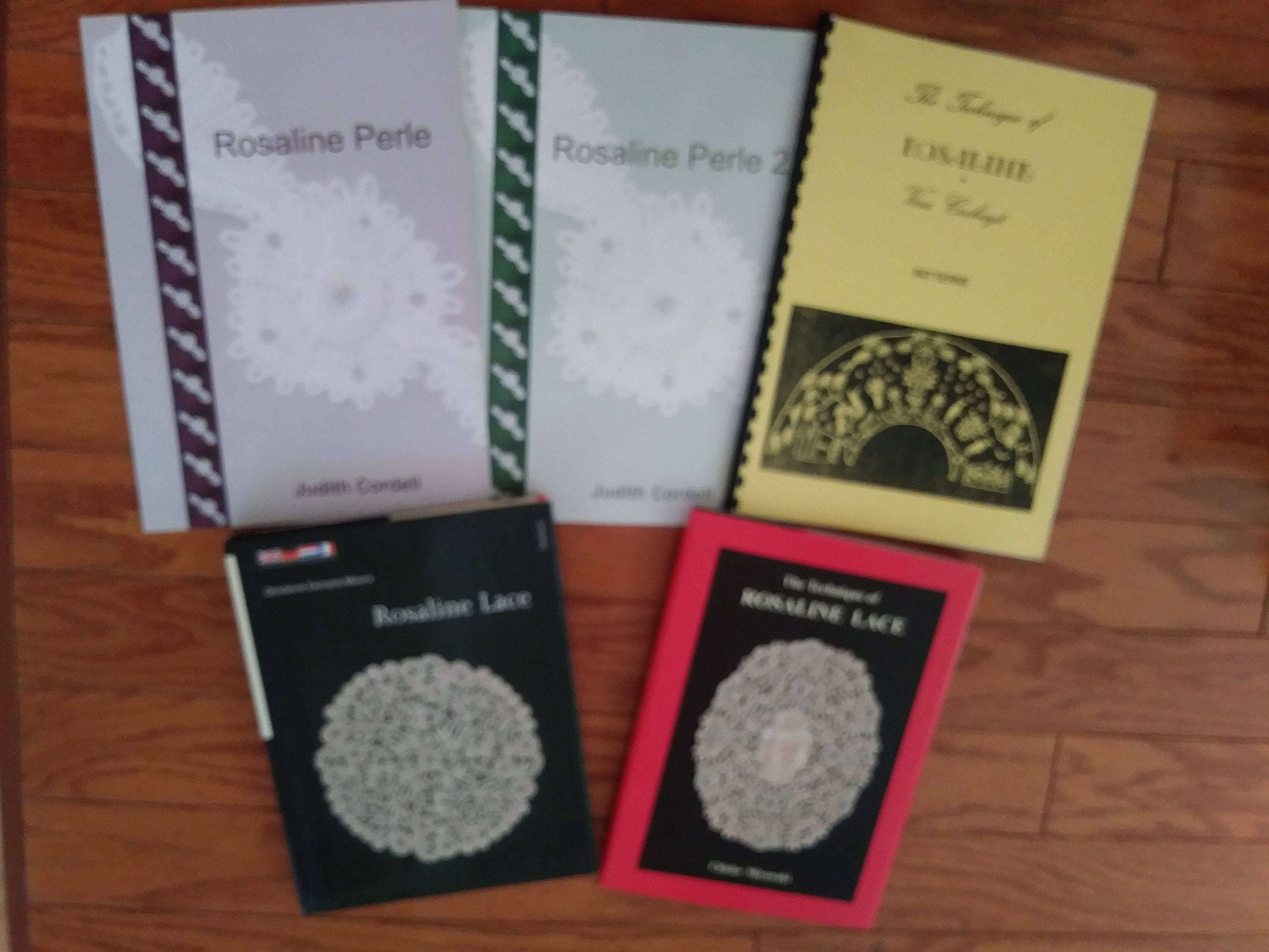 Rosaline bobbin Lace Hard to find books by Judith Cordell 44.50