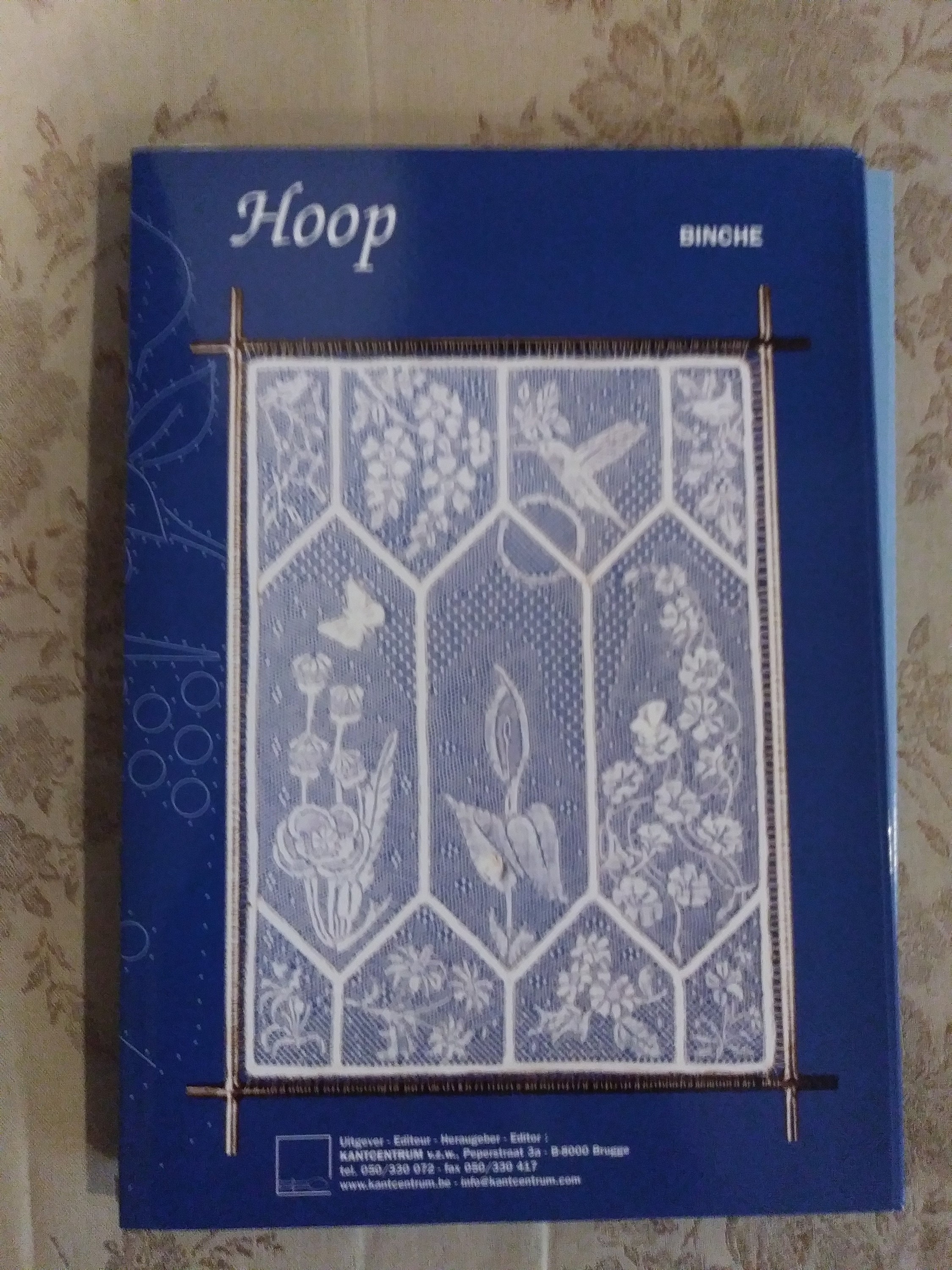 LAST ONES Hoop Bobbin Lace Book, Kantcentrum W/ Annemarie
