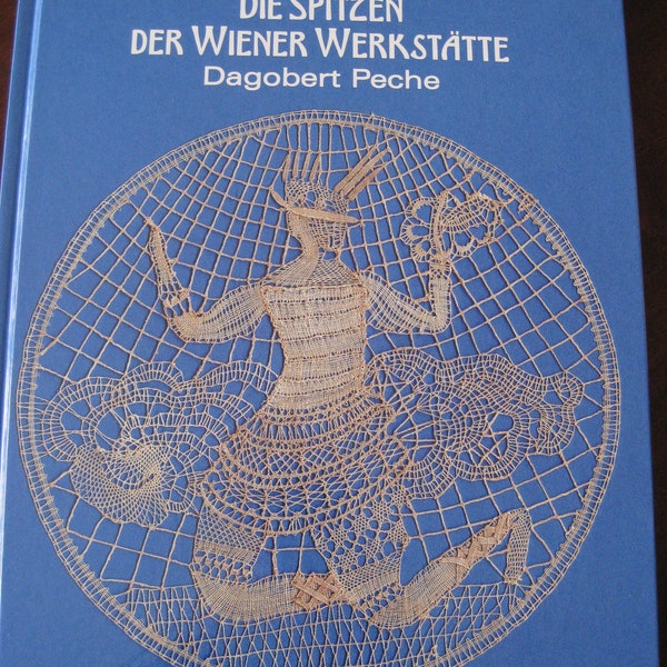 Viennese Bobbin Lace from Wiener Werkstatte by Lang, German 29.50 Very Historical w/ great pictures & many patterns + diagrams 112pgs  RARE