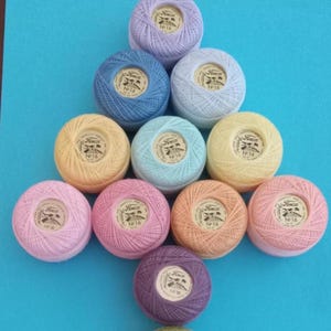 CLOSE OUT #16 Finca Pearl Cotton Thread #16- Pick your color & quantity -use like Lizbeth or DMC 80- Sale 10 gr 2.95 Many New Colors on sale