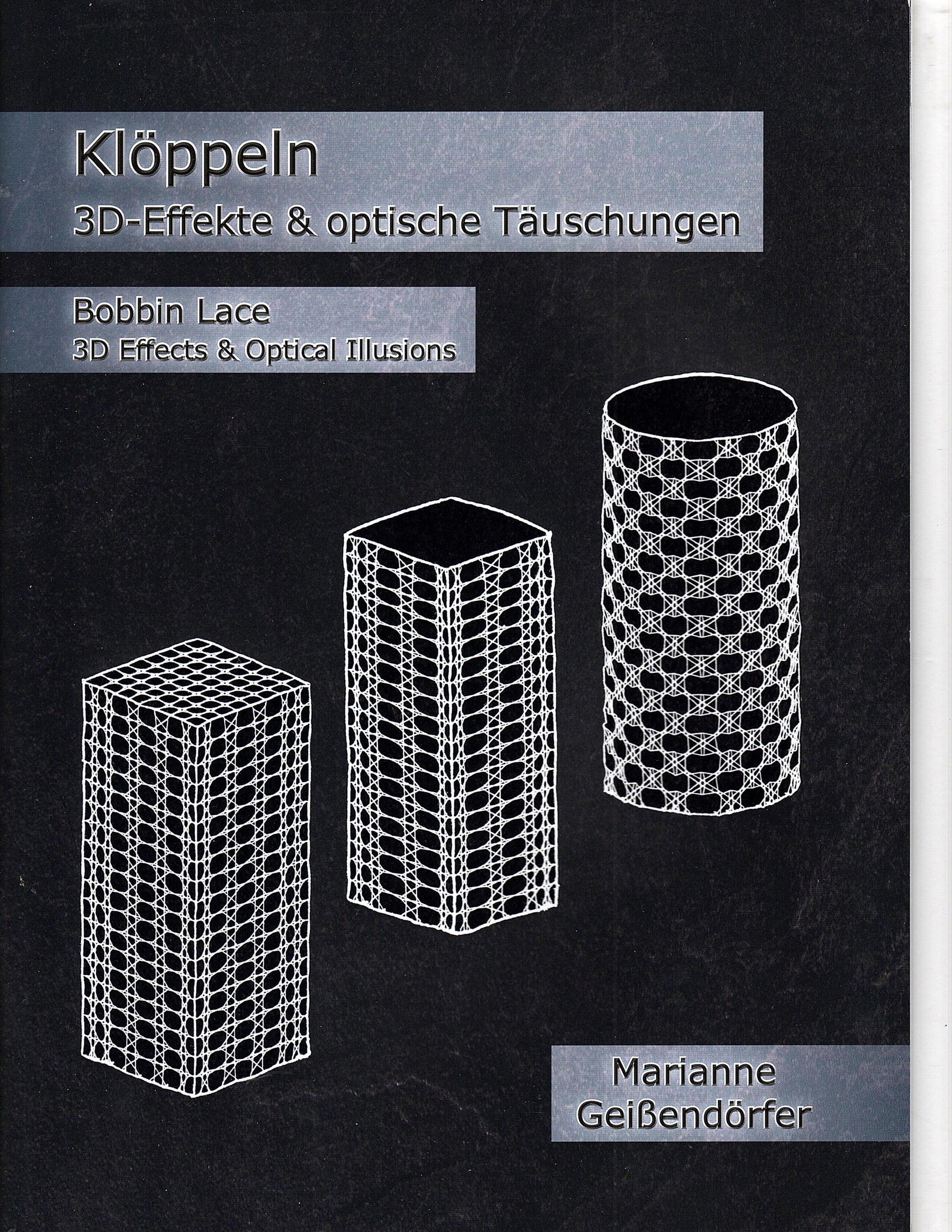 NEW Bobbin Lace 3D Effects & Optical Illusions - Book by