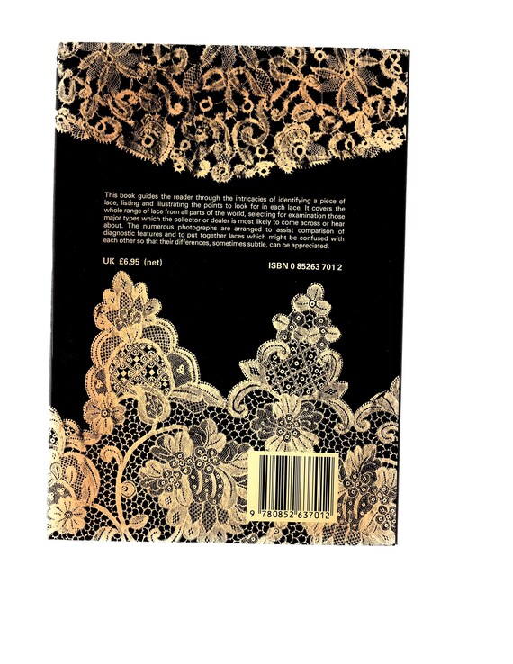 Rare Items: Identification of Lace & Dictionary of Lace Books by