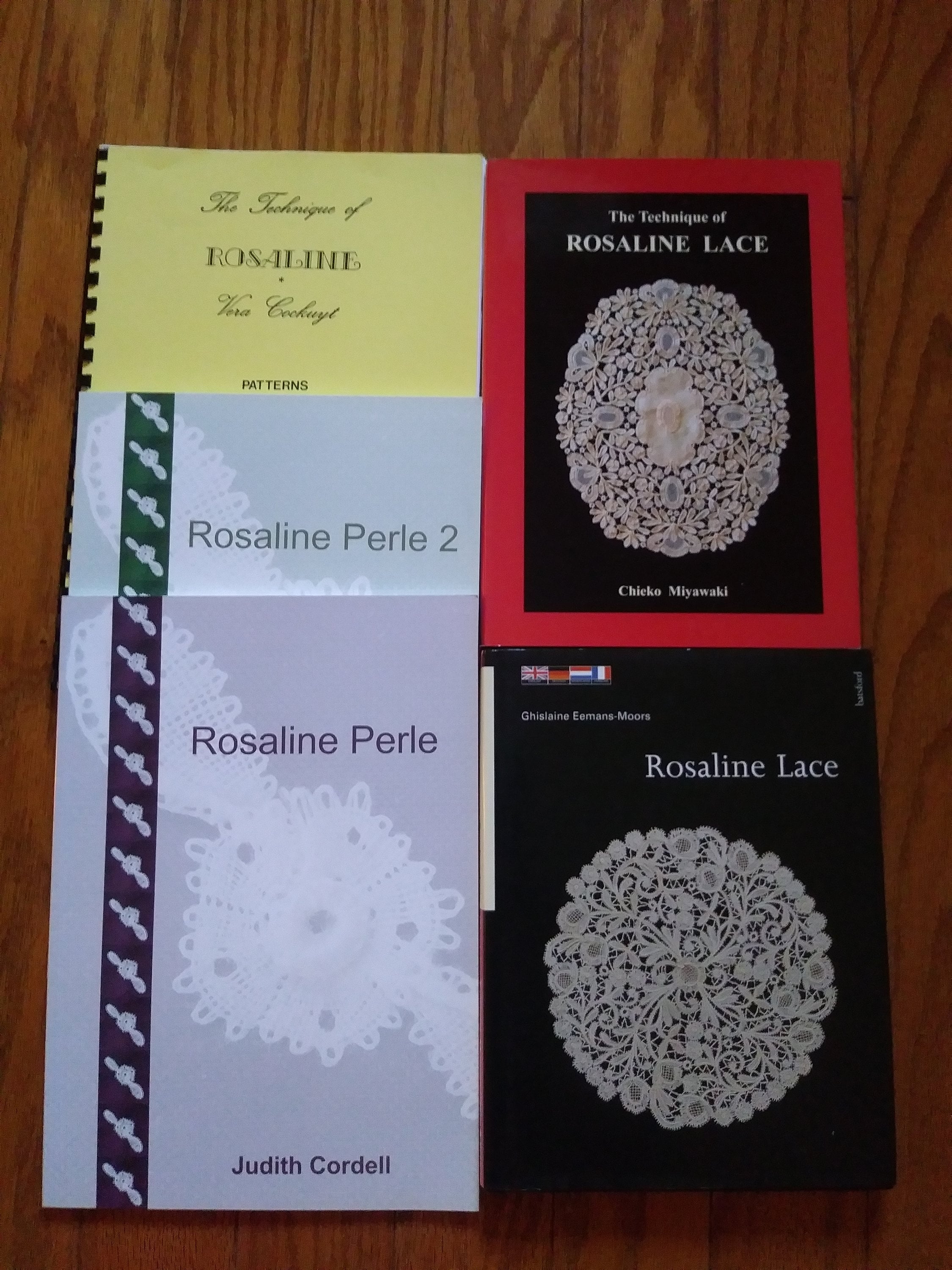 Rosaline bobbin Lace Hard to find books by Judith Cordell 44.50