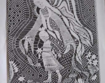 Eeva Liisa Korthelathi Bobbin Lace Patterns. Full size w/ working diagram & finished picture, Great challenging not a book, 17.50 each