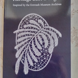 NEW Heritage Lace Designs. Bobbin Lace Bedfordshire style book by Louise West w/ patterns & instructions for all levels  46.50 in Paperback