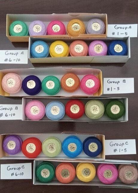 CLOSEOUT Finca 16 Cotton Lace Thread for Tatting & Bobbin lace 3.20 for 10 grams. Good for Needle Lace too. Like DMC 80, Liz 80 or Venus