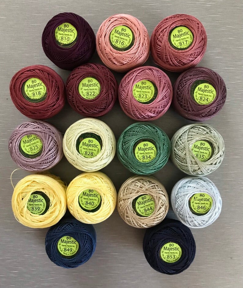 Cotton Lace Threads for Tatting & Bobbin lace 3.00 each available in …