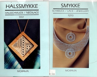 Patterns by Jana Novak w/Bobbin Lace instructions from 1991 Great for All levels above beginner, Good NEW item for 7.90 Booklet is OOP