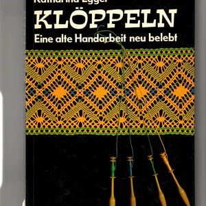 Rare Kloppeln by Egger a basic Bobbin Lace book covers the basics and beyond 1979 near new cond. 24.50 OOP 136 pgs +5 pattern sheets