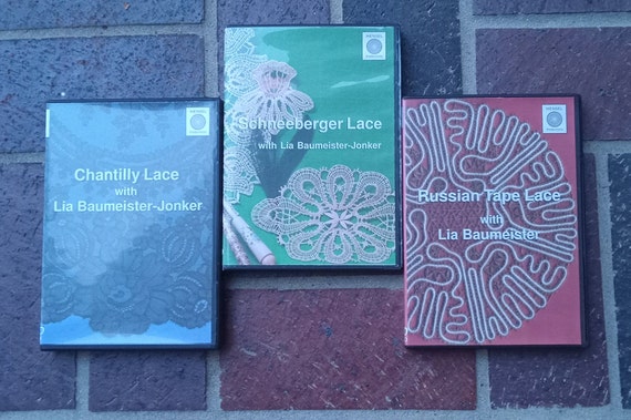 Bobbin Lace W/ Lia Baumeister: Schneeberger, Chantilly & Russian