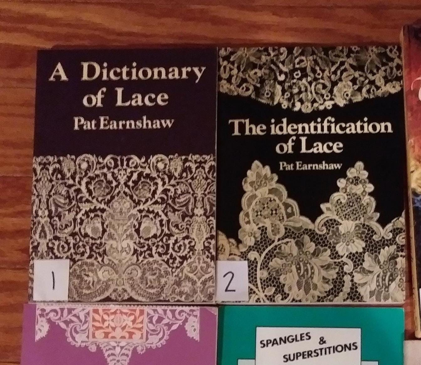 Rare Items: Identification of Lace & Dictionary of Lace Books by