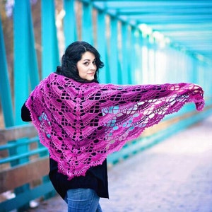 FREEDOM SHAWL PDF Pattern, Hippie Shawl, Boho Shawl, Crochet Shawl, Cape, Bridal Wrap, Crochet shawlette, Crochet Shrug, Wrap