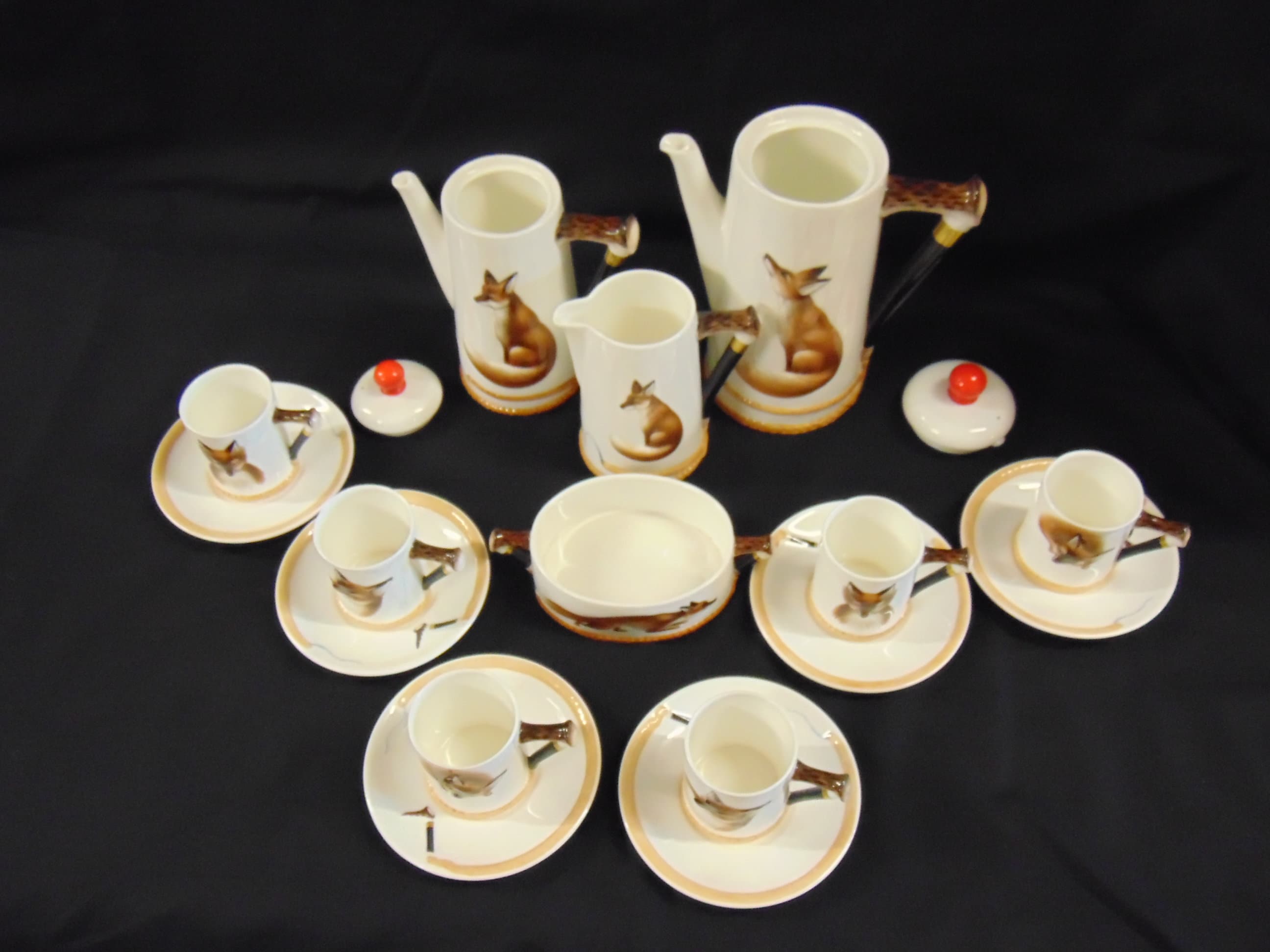 Royal Doulton Reynard the Fox Complete Coffee Service H4927 - Etsy