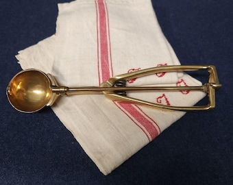 Cuillère à glace en cuivre