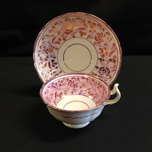 Early 19th Century Pearware Teacup & Saucer