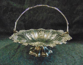 Silver Plate Bread / Fruit Basket