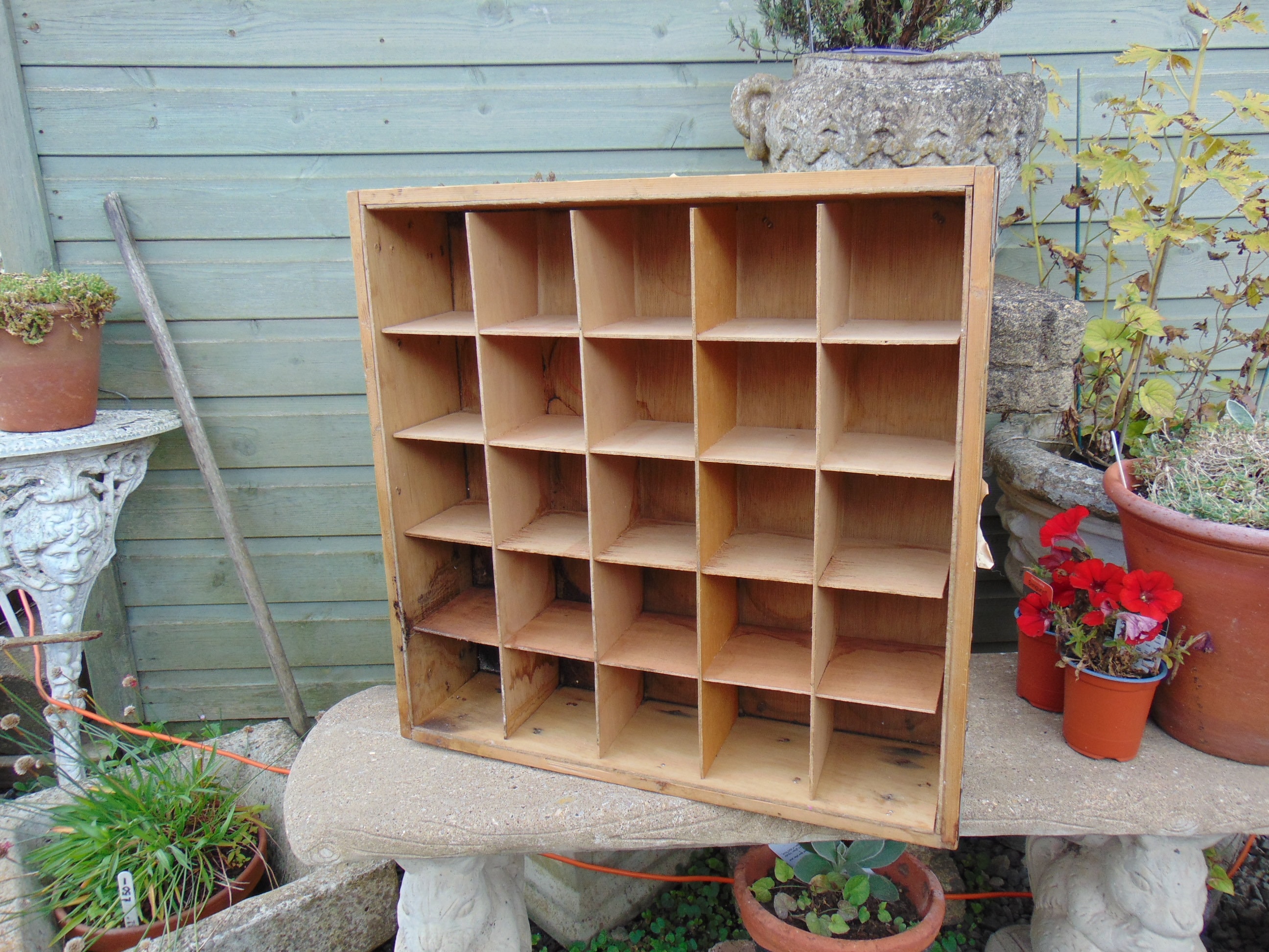 CALFOVERA Boîte de Rangement Vintage en Bois avec Couvercle CALFOVERA Boîte de Rangement Vintage en Bois avec Couvercle