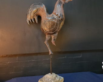 Coq girouette de la fin du XIXe siècle