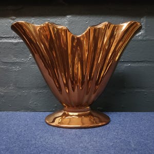 Beswick Copper Lustre Vase