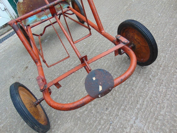Vintage 1940/50's Child's Toy Pedal Go Kart - Etsy