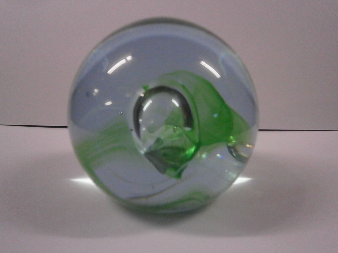 Caithness Moon Crystal Paperweight Etsy UK