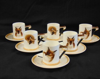 Royal Doulton Reynard the Fox Complete Coffee Service H4927 - Etsy