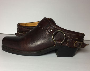 frye harness mule
