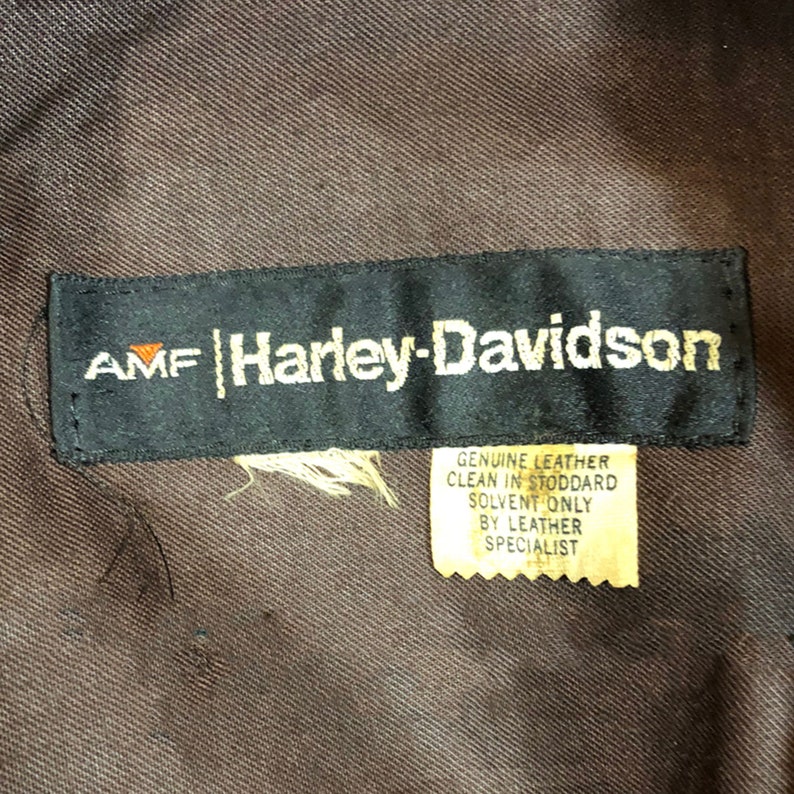 HARLEY DAVIDSON Brown Leather Pile Collar G-1 Bomber Jacket - Etsy