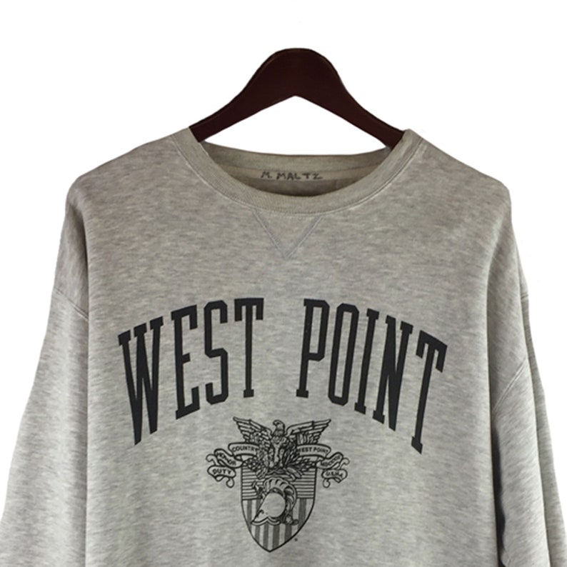 west point crew neck sweatshirt