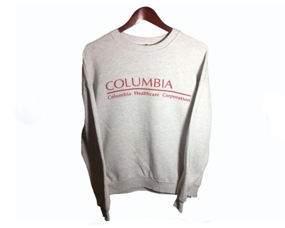 COLUMBIA HEALTHCARE Corporation Gray Sweatshirt M… - image 1