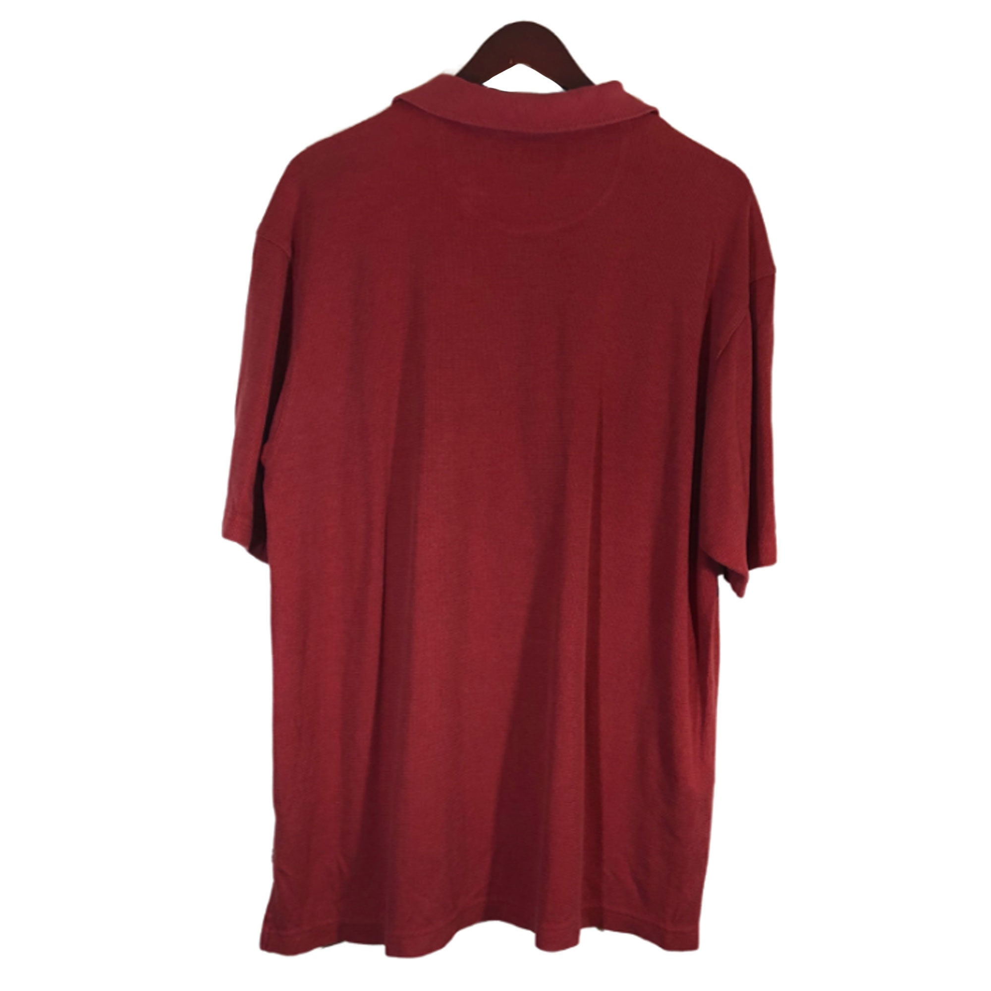 TOMMY BAHAMA Burgundy Red Polo Shirt Men's Size L - Etsy