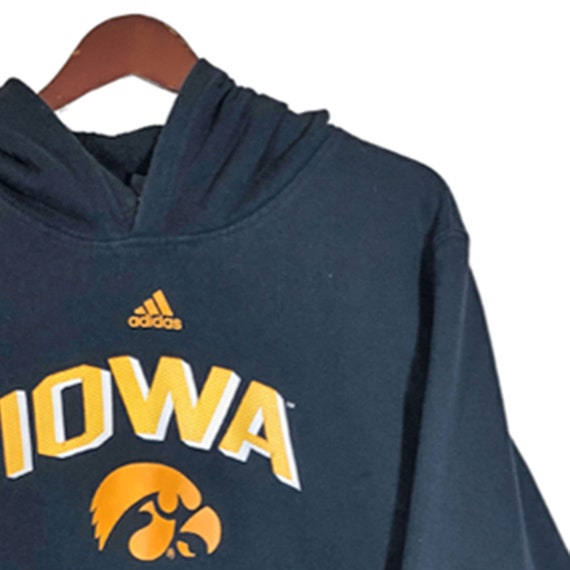 UNIVERSITY Of IOWA Hawkeyes Adidas Black Hoodie S… - image 5