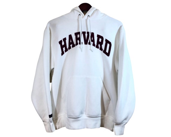 HARVARD UNIVERSITY Ivy League White Hoodie Men's … - image 1