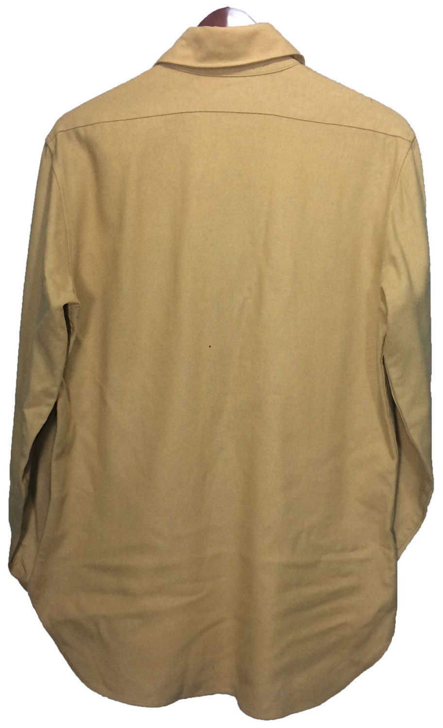 PENDLETON Wool Beige Shirt Men's Size M Brown Flap - Etsy