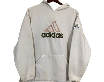 white adidas pullover