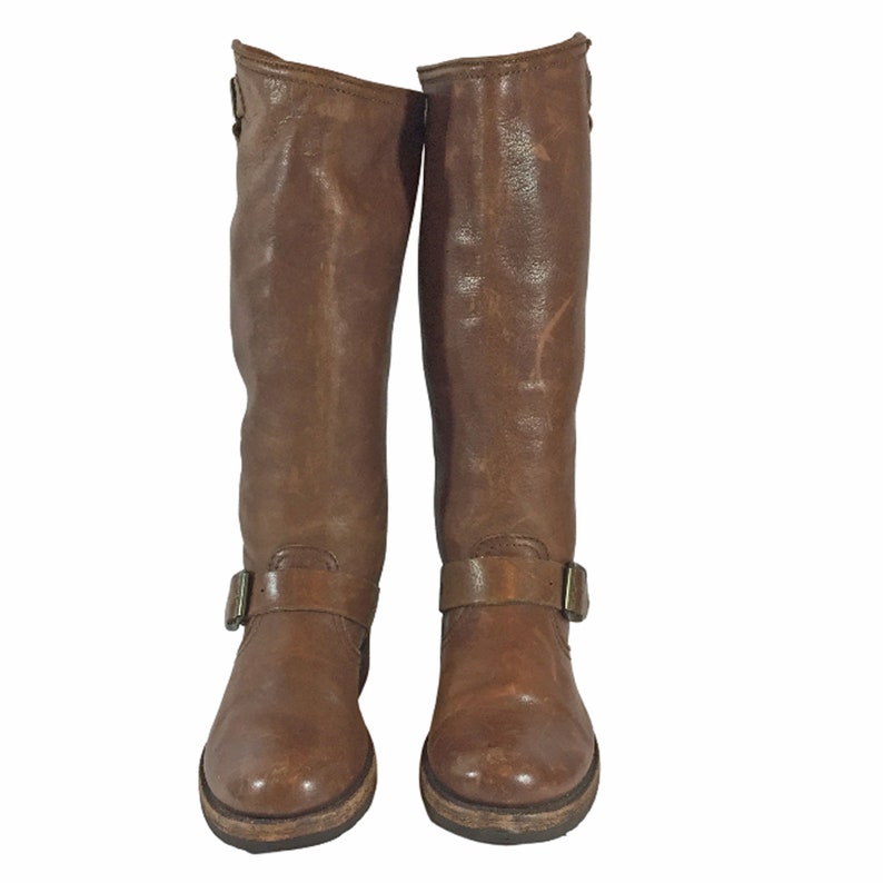 slouch moto boots