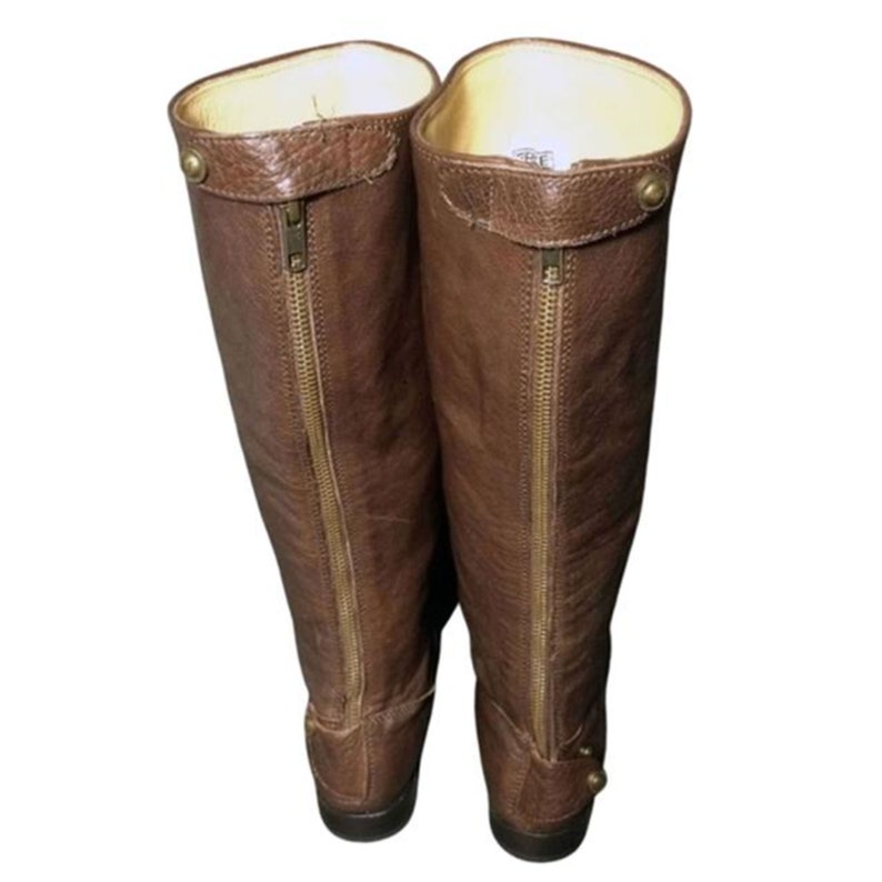 frye women's melissa button back zip knee high boot