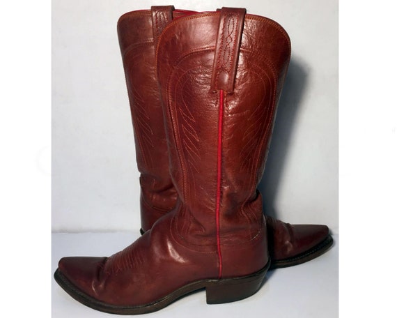 7.5 US 38 Euro 5.5 UK Lucchese 1883 Red 