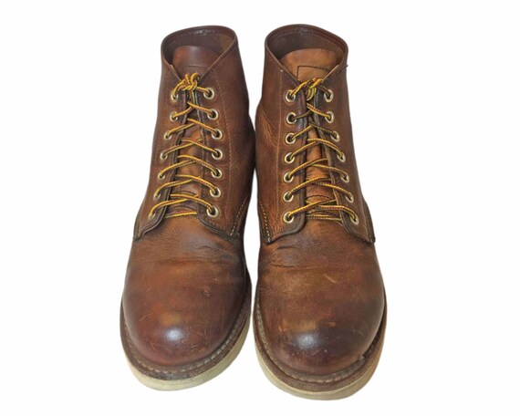 Red Wing 9111 Heritage Brown Leather Lace Up Boot Men S Etsy Red Wing 9111 Heritage Brown Leather Lace Up Boot Men S Etsy