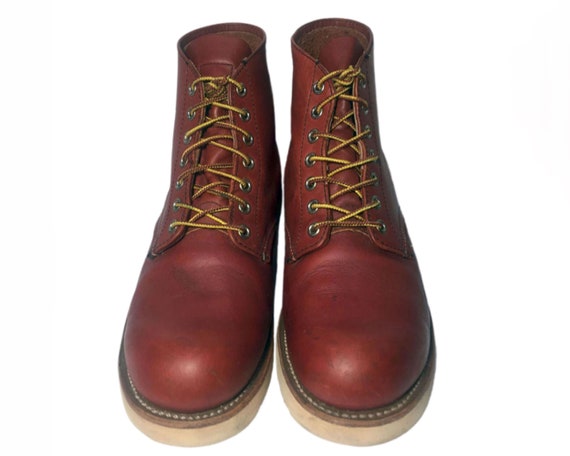 red wing heritage round toe