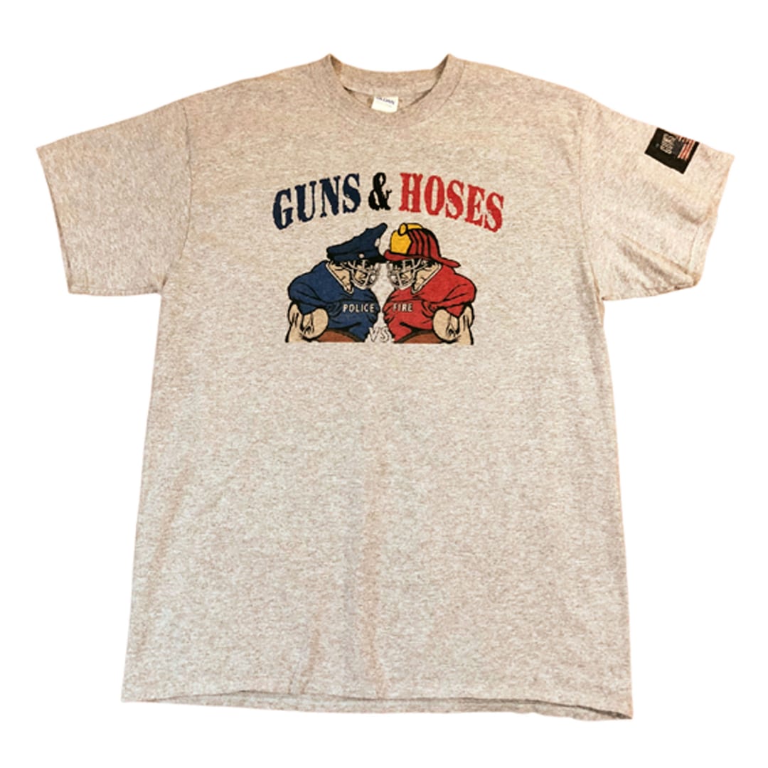 GUNS HOSE Cobb County Police Department Georgia Gray T Shirt