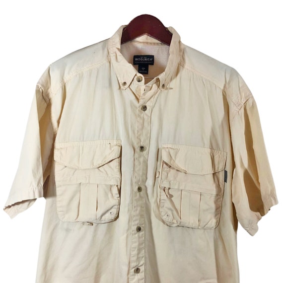 Chemise homme Eddie Bauer boutonnée coupe classique XL verte
