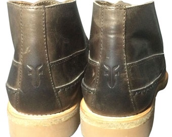 Men’s Frye Nolan Chukka boots size 9, medium Frye Nolan # 87861 Lace Up Brown Leather Men Boot SZ# 11D | eBay main image 4