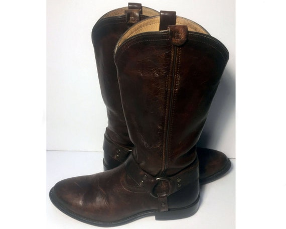 frye wyatt harness boot